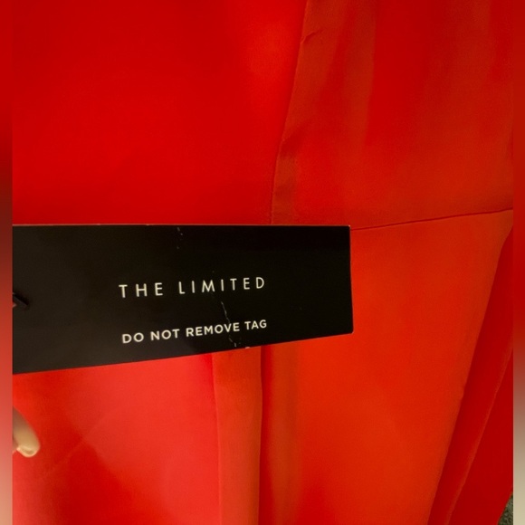 🔥🧡NWT The Limited size 10P dress. Gorgeous warm shade of light tangerine NICE! - Picture 2 of 4